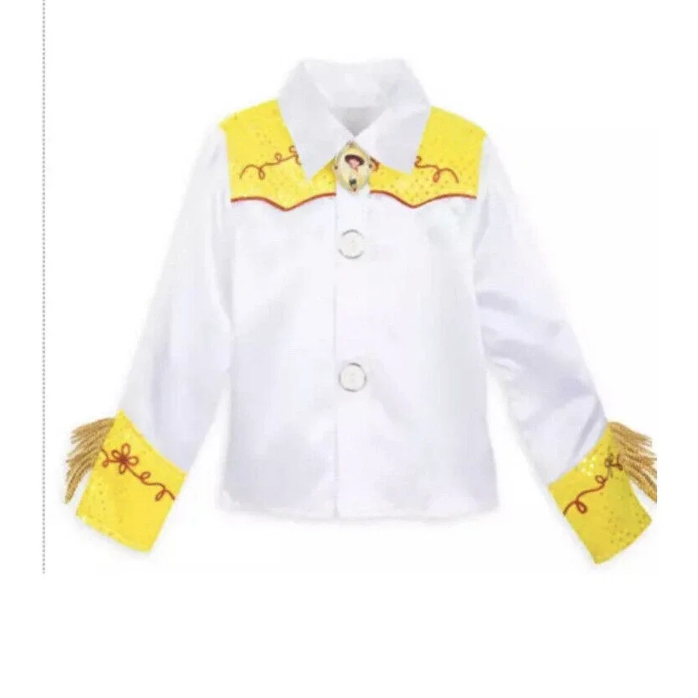 NWT Disney Toy Story Jessie Costume 2 Pc Set -Top Pants Size 7/8 Ret $40 Medium - Picture 4 of 4